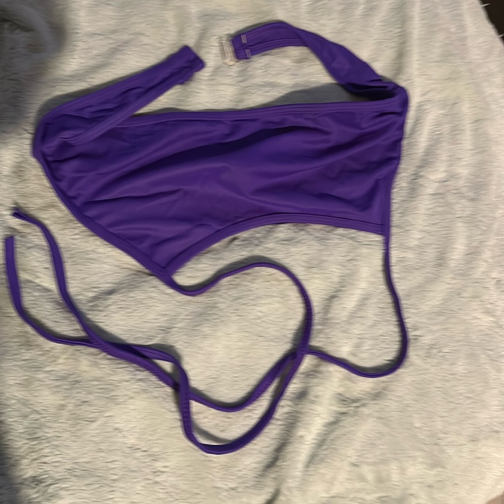 Vibrant Purple Bikini Top